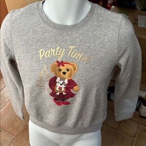 Polo by Ralph Lauren Christmas Gray Sweatshirt